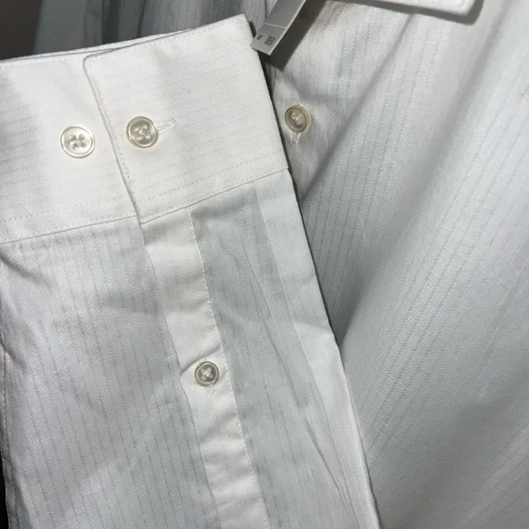 Calvin Klein Men’s Dress Shirt Bundle 3 Pack 16.5 34/35 L Stretch White Black - Picture 10 of 15